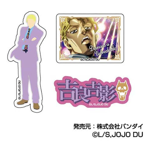 『ジョジョの奇妙な冒険 ダイヤモンドは砕けない』デバイスステッカー  彩色影絵【BOX】